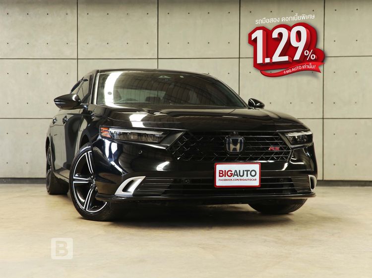 รถ Honda Accord 2.0 e:HEV RS สี ดำ