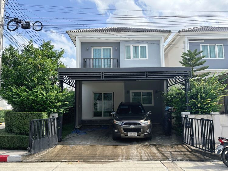 มีบางส่วน ให้เช่าบ้านแฝดชวนชื่น พาร์ค อ่อนนุช 