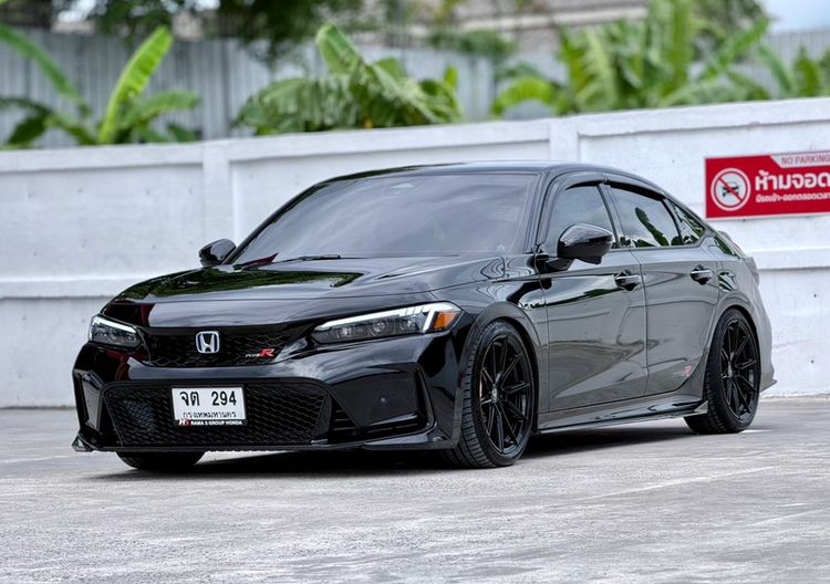 Honda Civic 2025 2.0 eHEV RS Sedan ไฮบริด ไม่ติดแก๊ส เกียร์อัตโนมัติ ดำ รูปที่ 3