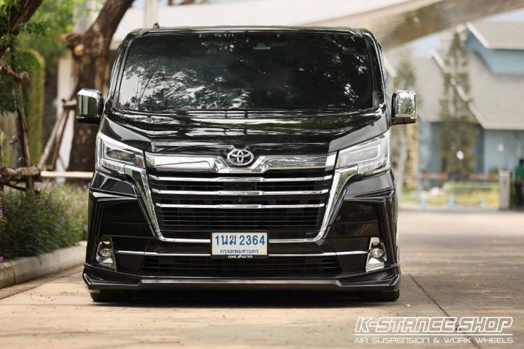 Toyota Majesty 2020 2.8 Grand Van ดีเซล เกียร์อัตโนมัติ ดำ รูปที่ 3