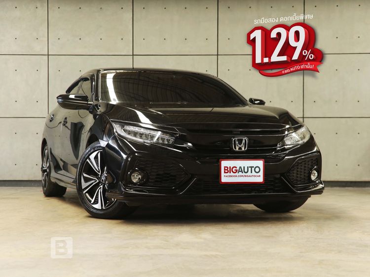 รถ Honda Civic 1.5 Turbo สี ดำ
