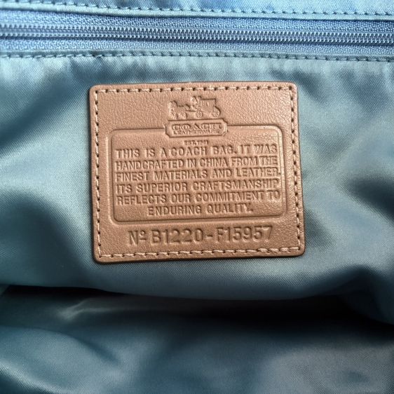 กระเป๋าสะพาย Coach แท้100% รูปที่ 6