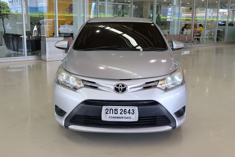 Toyota Vios 2013 1.5 J Sedan เบนซิน ไม่ติดแก๊ส เกียร์อัตโนมัติ เทา รูปที่ 2