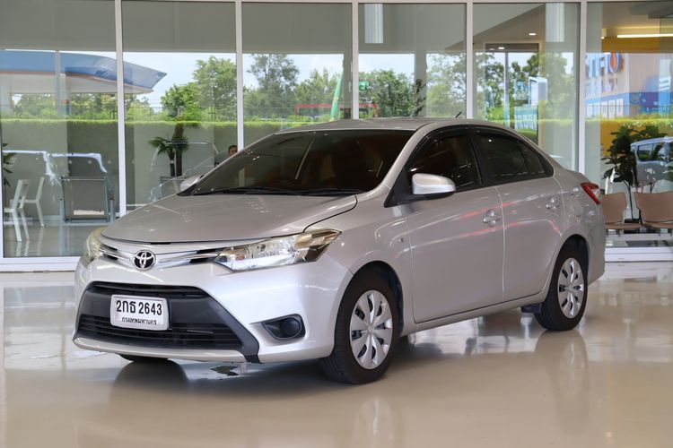 Toyota Vios 2013 1.5 J Sedan เบนซิน ไม่ติดแก๊ส เกียร์อัตโนมัติ เทา รูปที่ 3