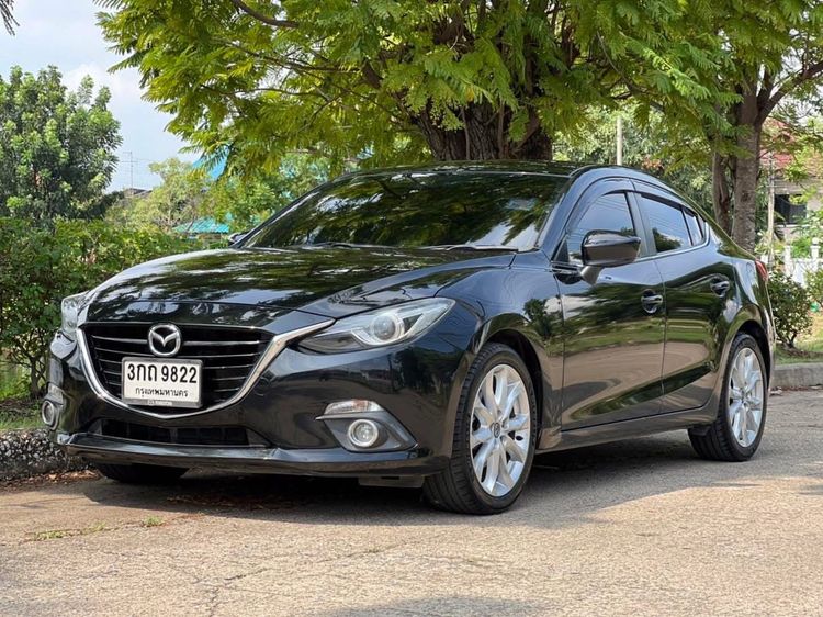 Mazda Mazda3 2014 2.0 S Sedan เบนซิน ไม่ติดแก๊ส เกียร์อัตโนมัติ ดำ รูปที่ 4
