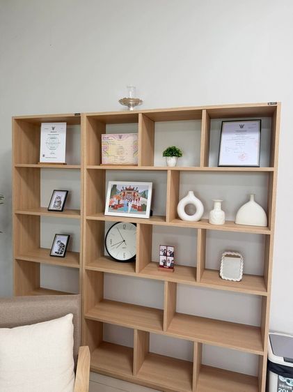 HomePro ชั้นวางของทึบ  สี WHITE OAK/ขาว แบรนด์ FURDINI