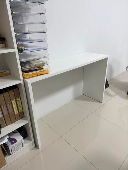โต๊ะทำงาน￼SB Design Square  PLAY รุ่น JOBER-DK120 สีขาว (120 x 40 x 75 ซม.) แบรนด์ KONCEPT FURNITURE รูปที่ 2