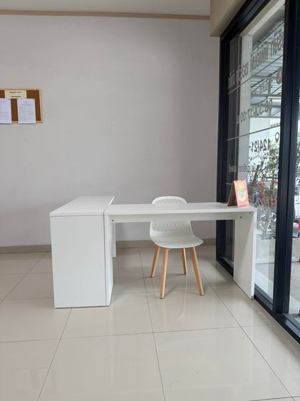 โต๊ะทำงาน￼SB Design Square  PLAY รุ่น JOBER-DK120 สีขาว (120 x 40 x 75 ซม.) แบรนด์ KONCEPT FURNITURE รูปที่ 5
