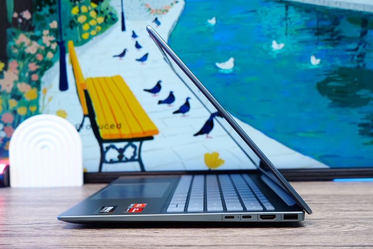 HP Pavilion Plus 14 Ryzen7- 7840U Ram16 SSD1TB จอ14.0 WUXGA สเปคสูง คีย์บอร์ดไฟ ดีไซน์สวย บางเบา มีประกันศูนย์ ขายเพียง 22,990.- รูปที่ 6