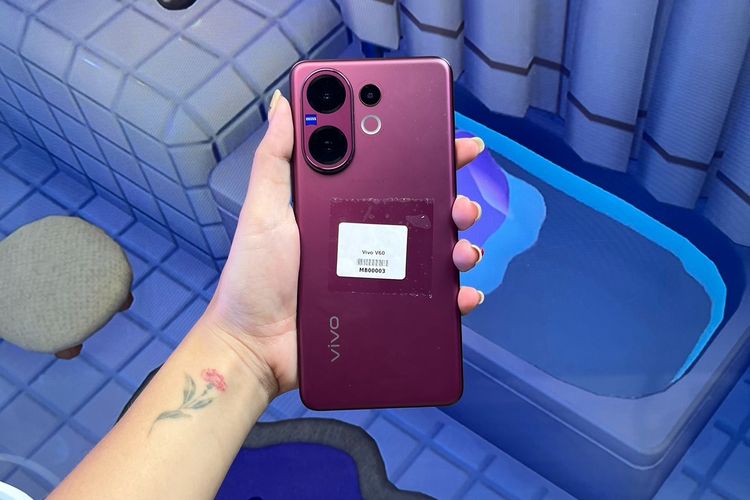 สมาร์ทโฟน vivo V60 (12+256GB) Berry Purple 5G เครื่องสวย มีประกันศูนย์ พร้อมใช้งาน ขายเพียง 8,990.- เท่านั้น รูปที่ 6