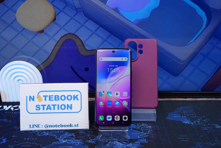 สมาร์ทโฟน vivo V60 (12+256GB) Berry Purple 5G เครื่องสวย มีประกันศูนย์ พร้อมใช้งาน ขายเพียง 8,990.- เท่านั้น รูปที่ 2