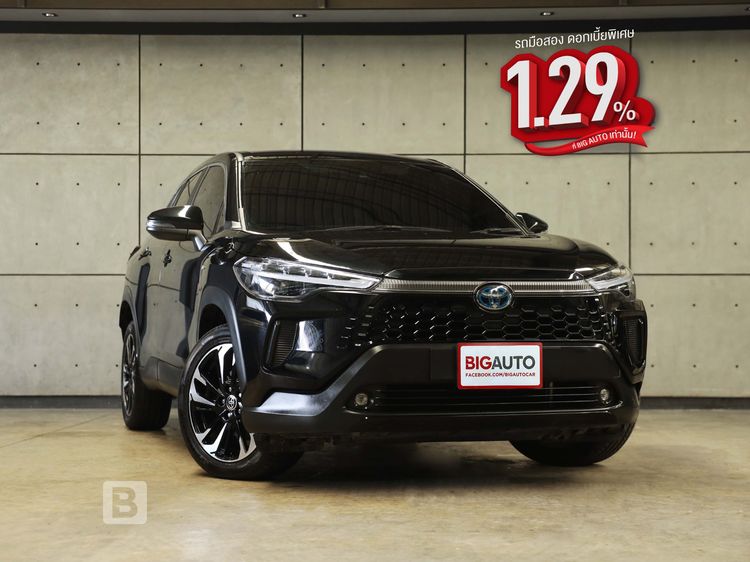 รถ Toyota Corolla Cross 1.8 HEV Premium สี ดำ