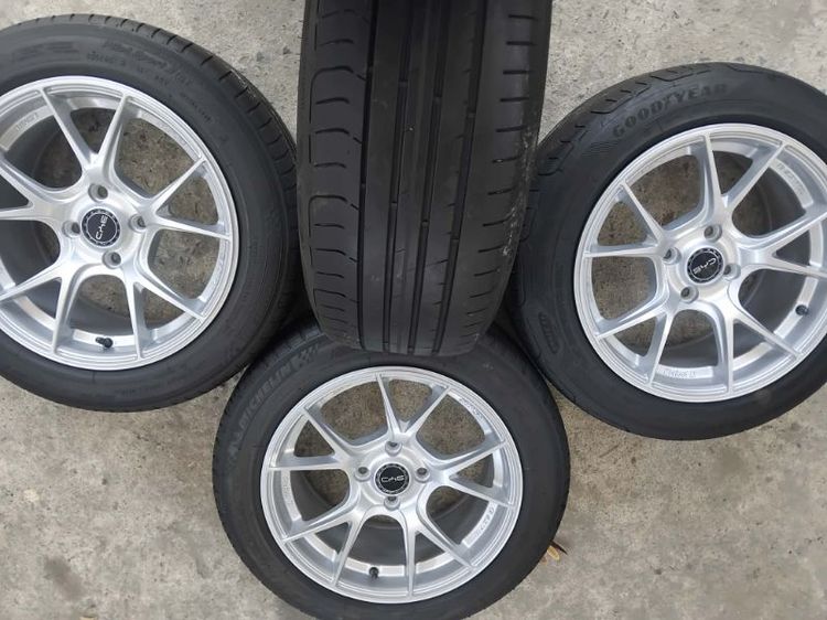 15" แม็ก Lenso ขอบ 15 กว้าง 7.5 พร้อมยาง