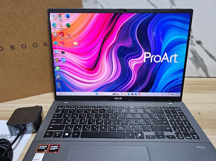 VivoBook S16 Oled Ryzen5 220+ Readeon 740M+Ram16ddr5+ssd512 เครื่องสวย เครื่อง 1 เดือน รูปที่ 2