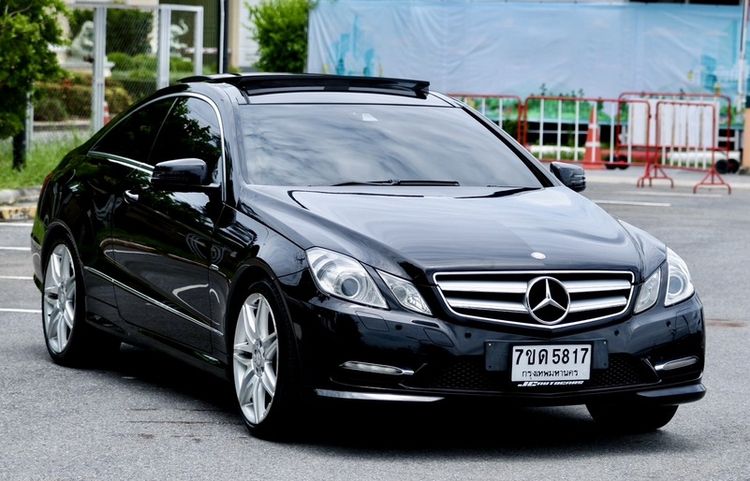 รถ Mercedes-Benz E-Class E200 CGI สี ดำ