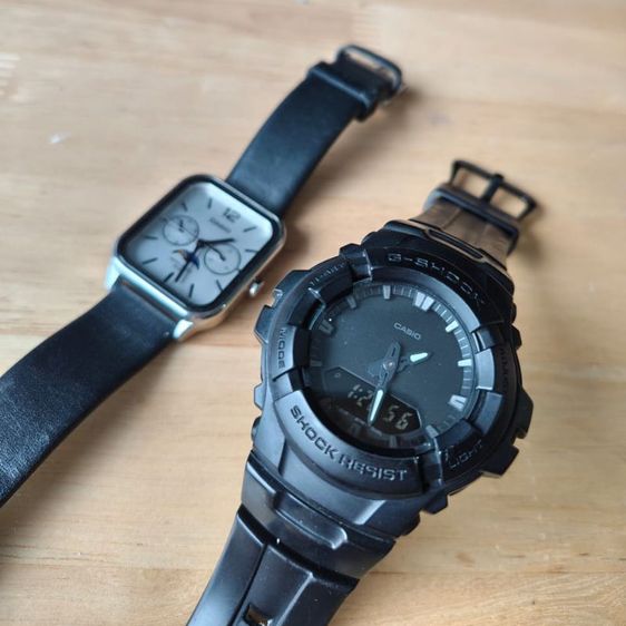 Used Casio G-SHOCK G-100BB G100BB Casio Moon phase MTP-M305L MTPM305L รูปที่ 3