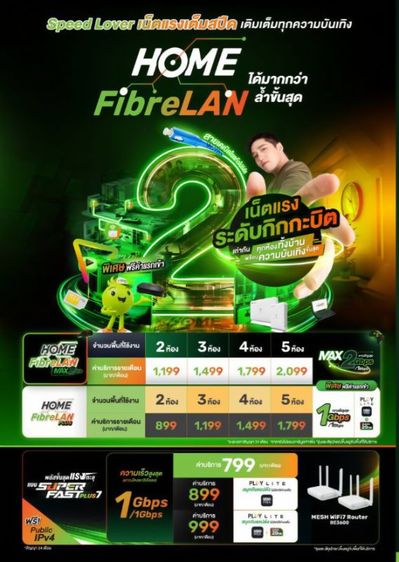 เน็ตบ้าน AIS & 3BB  ติดตั้งฟรี รับติดตั้งทั่วประเทศ รูปที่ 5