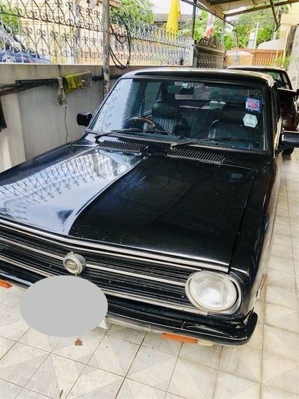 Nissan Sunny 1976 1.3 DX Sedan เบนซิน ไม่ติดแก๊ส เกียร์ธรรมดา ดำ รูปที่ 3