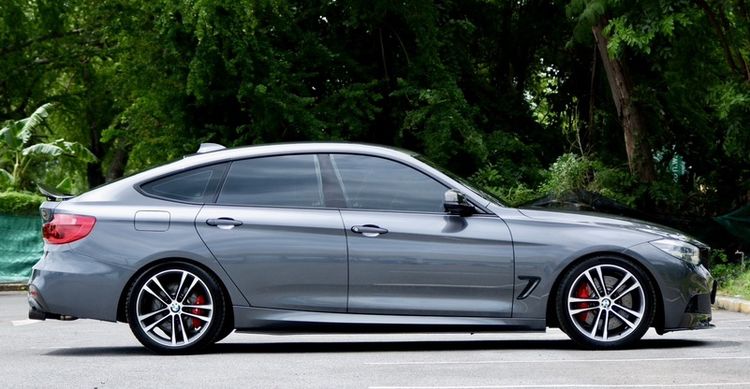 BMW Series 3 2019 320d Sedan ดีเซล ไม่ติดแก๊ส เกียร์อัตโนมัติ เทา รูปที่ 4