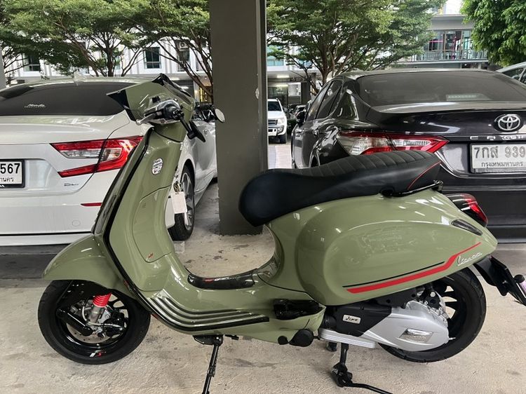 ขาย Vespa Sprint 150 ปี2023 ซื้อรถเดือน พฤษจิกายน2567ไมล์ 857 กม