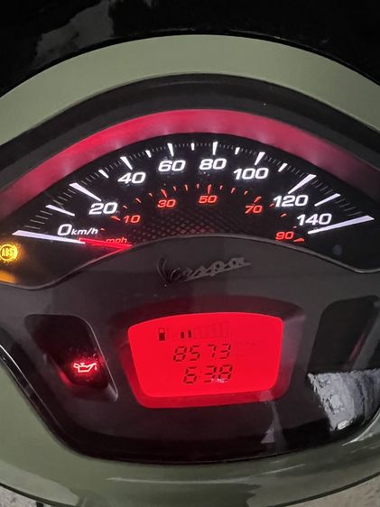 ขาย Vespa Sprint 150 ปี2023 ซื้อรถเดือน พฤษจิกายน2567ไมล์ 857 กม รูปที่ 5