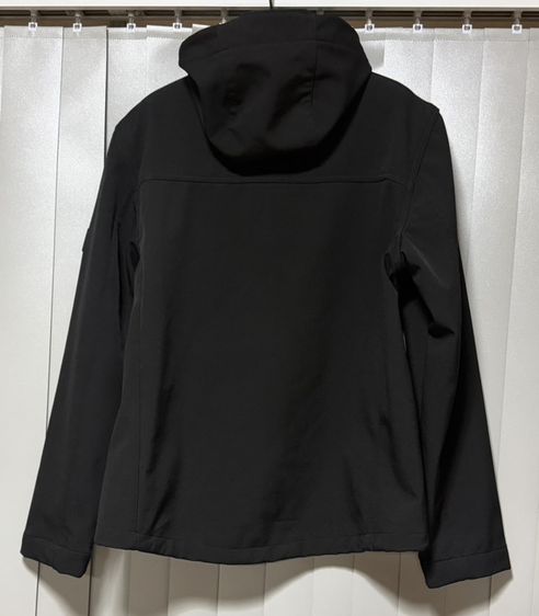 เสื้อแจ็คเก็ตสีดำ Zara ของแท้จากอังกฤษ รุ่น dnwr (Zara Denimwear)  มีฮู้ด รูปที่ 2