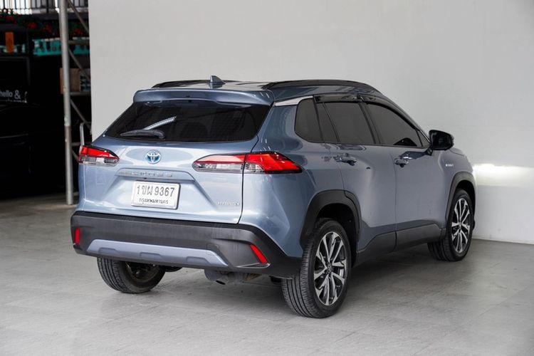 Toyota Corolla Cross 2021 1.8 Hybrid Premium Safety Utility-car ปลั๊กอินไฮบริด (PHEV) ไม่ติดแก๊ส เกียร์อัตโนมัติ เทา รูปที่ 4