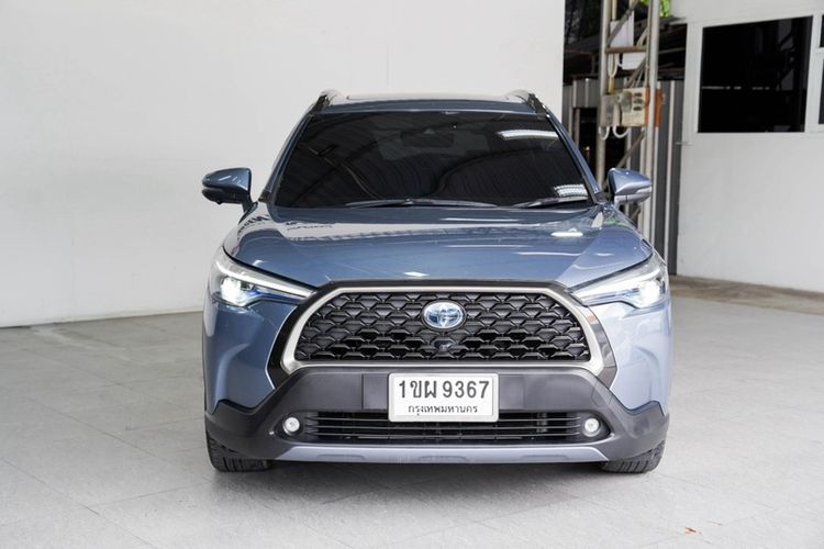 รถ Toyota Corolla Cross 1.8 Hybrid Premium Safety สี เทา