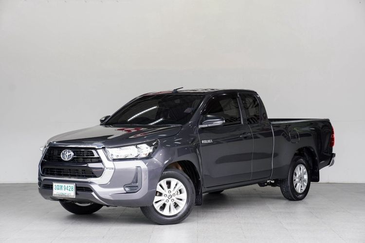 Toyota Hilux Revo 2022 2.4 Entry Pickup ดีเซล ไม่ติดแก๊ส เกียร์อัตโนมัติ ขาว