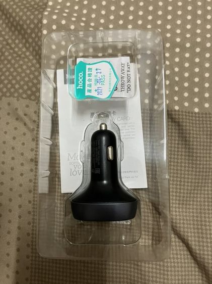 อื่นๆ HOCO Car charger หัวชาร์จรถพร้อมบลูทูธ ของแท้ ราคารวมส่ง