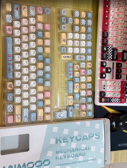Keyboard Aula F108Pro+Keycap 2 Sets