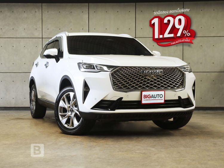 GWM Haval H6 2022 Ultra Utility-car ไฮบริด ไม่ติดแก๊ส เกียร์อัตโนมัติ ขาว