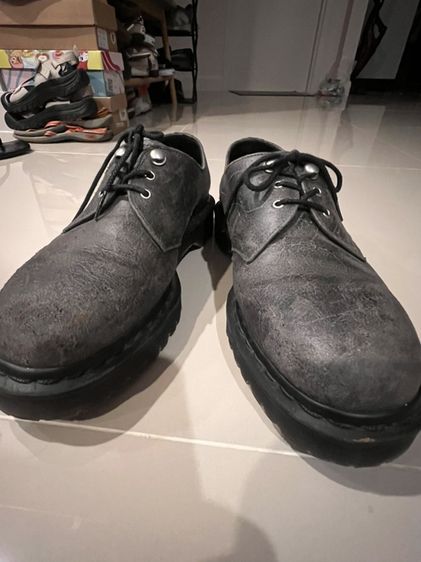 DR MARTENS 1461 Shoes MIE Bex Mid Grey