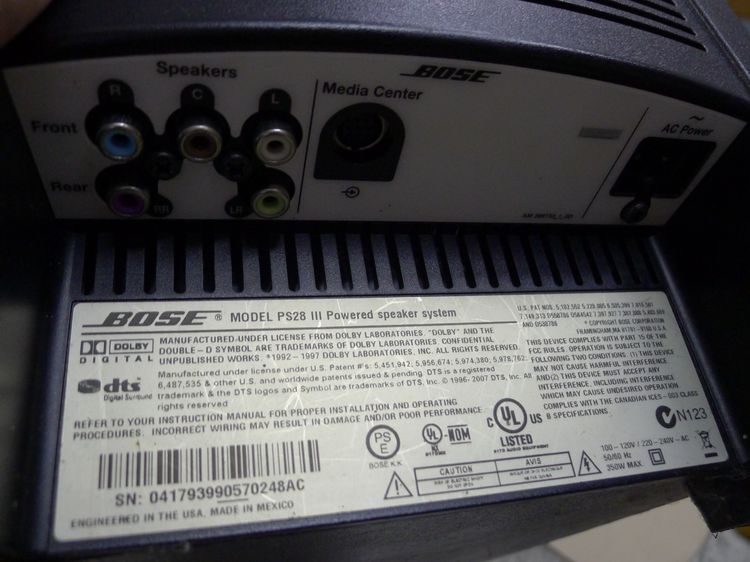 ชุดอะไหล่ Bose v20 ของมีตามารูป รูปที่ 10