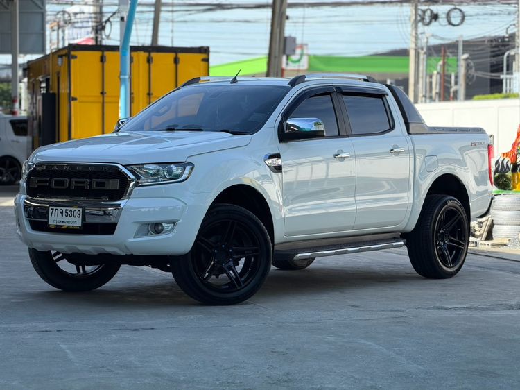 Ford Ranger 2020 2.2 Hi-Rider XLT Pickup ดีเซล ไม่ติดแก๊ส เกียร์อัตโนมัติ ขาว