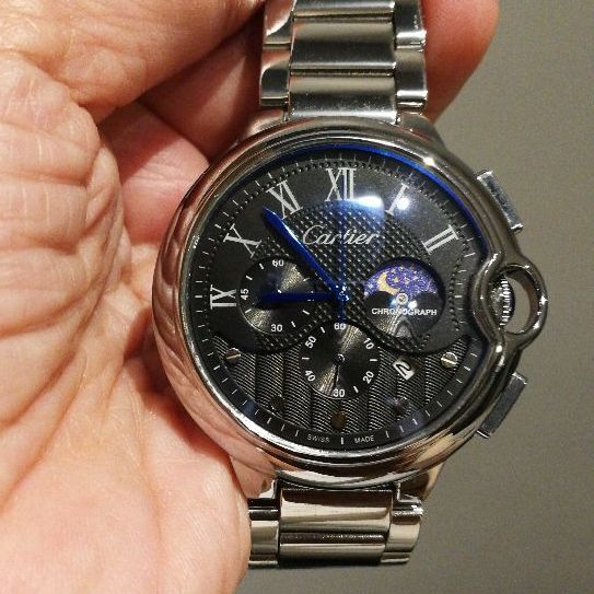จับเวลา​ ข้างขึ้นข้างแรม​ 45mm สวยสะสมส่งฟรี​ ใหม่มาก