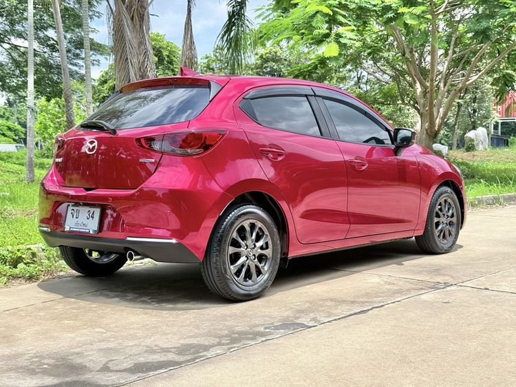 Mazda Mazda 2 2021 1.3 Skyactiv-G S Leather Sports Sedan เบนซิน เกียร์อัตโนมัติ แดง รูปที่ 4