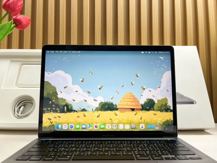 MacBook Pro 13-inch 2020 Four Thunderbolt 3 Ports Ram16GB SSD512GB Space Gray รูปที่ 4