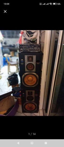 อื่นๆ เครื่องเสียงไฮไฟ ลำโพงขนาดใหญ่ เครื่องเสียง ลำโพงJVC S-P55 1คู่ Made In Japan วินเทจ แบบ3ทาง จับคู่กับ เพาเวอร์แอมป์ สภาพเหมือนใหม่ กำลังขับ400*400W RMS