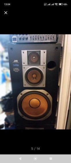 เครื่องเสียง ลำโพงJVC S-P55 1คู่ Made In Japan วินเทจ แบบ3ทาง จับคู่กับ เพาเวอร์แอมป์ สภาพเหมือนใหม่ กำลังขับ400*400W RMS รูปที่ 5
