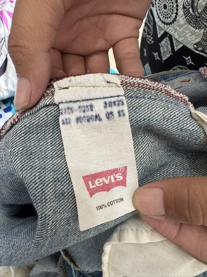 Levi's แท้ รุ่น RedLoop เอวใหญ่ 38x32 ป้ายแคร์ระบุปี 2012 ทรงกระเป๋าแต่งแนวสตรีท รูปที่ 6