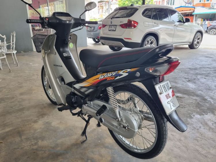 🔴ขาย รถพร้อมป้าย73กรุงเทพ 🔖วิ่ง 4000 กิโล เดิมทั้งคัน Wave100s ดิสเบรค ปี 2003✅️เดิมมือเดียว เล่มพร้อมโอน ภาษี69✅️เครื่องเดิม ไม่เคยถอด รูปที่ 4