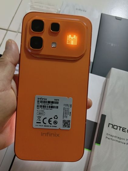 Infinix Note 60Proมือ1ครบกล่อง สีหายาก แถมชาร์จไร้สาย รูปที่ 6