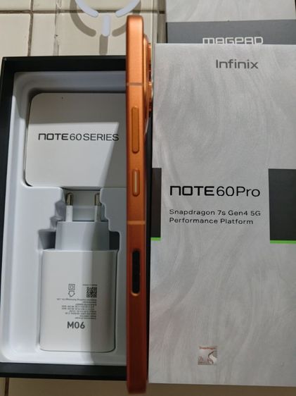 Infinix Note 60Proมือ1ครบกล่อง สีหายาก แถมชาร์จไร้สาย รูปที่ 8