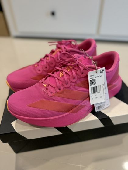 UK 9.5 | EU 44 | US 10 Adidas Evo SL สีชมพู - ใช้มา 1 เดือน