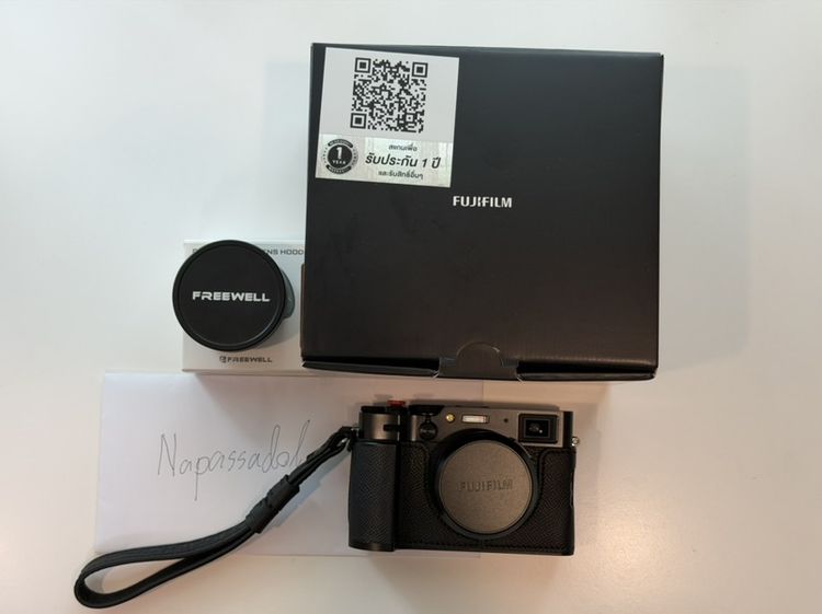 [ขาย] Fujifilm X100VI สีดำ (Black) สภาพนางฟ้า ชัตเตอร์น้อย 2,000 ภาพ