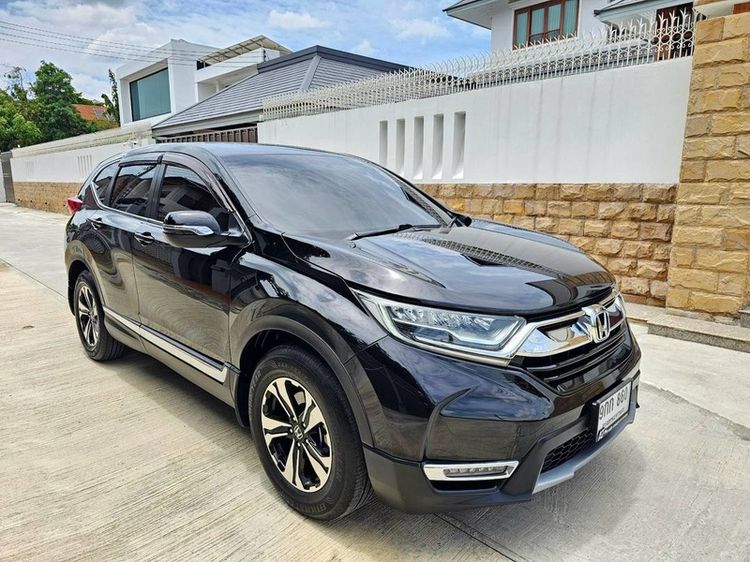 Honda CR-V 2019 1.6 E 2WD Utility-car ดีเซล ไม่ติดแก๊ส เกียร์อัตโนมัติ ดำ รูปที่ 2