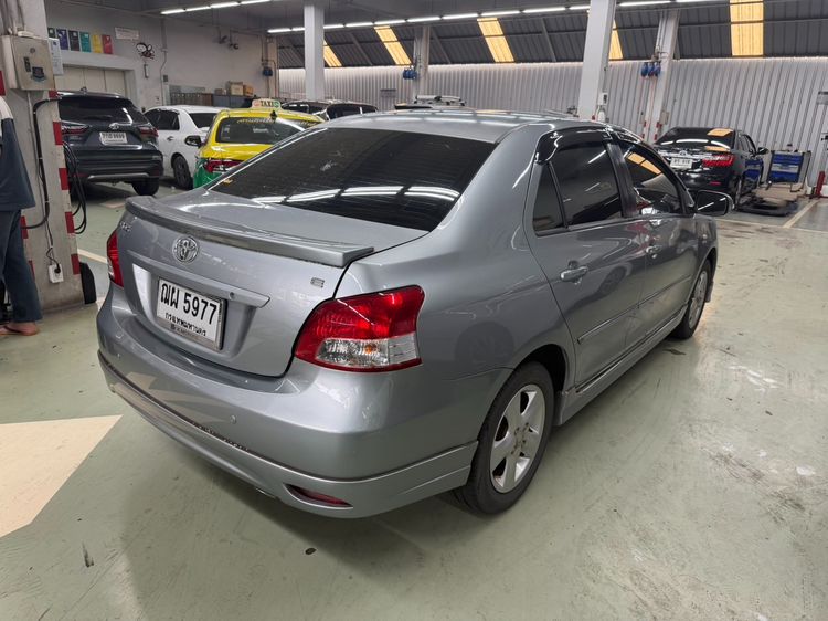 Toyota Vios 2009 1.5 E Sedan เบนซิน ไม่ติดแก๊ส เกียร์อัตโนมัติ เทา รูปที่ 4