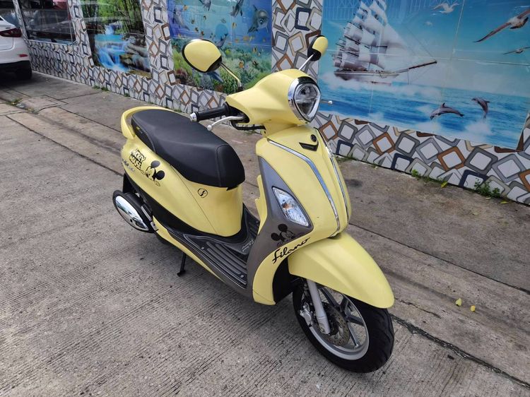 🛵ยังไงก็ขาย Grand filano ปี 61 เครื่องดี สีสวย สตาร์ทมือ ระบบHybrid เล่มชุดโอนครบ+เปลี่ยนถ่ายน้ำมันเครื่องฟรี ส่งฟรี 30 กม. รูปที่ 5