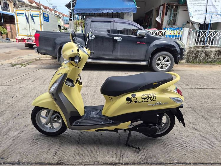🛵ยังไงก็ขาย Grand filano ปี 61 เครื่องดี สีสวย สตาร์ทมือ ระบบHybrid เล่มชุดโอนครบ+เปลี่ยนถ่ายน้ำมันเครื่องฟรี ส่งฟรี 30 กม. รูปที่ 2